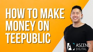 How to Make Money on Teepublic | How To Design a T-Shirt on Canva and Upload to Teepublic.com