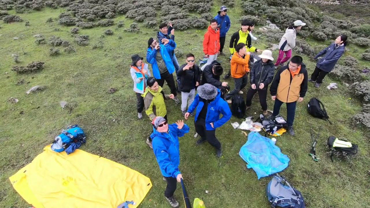 Day two acclimatization Hike - Kangding Sichuan region in China