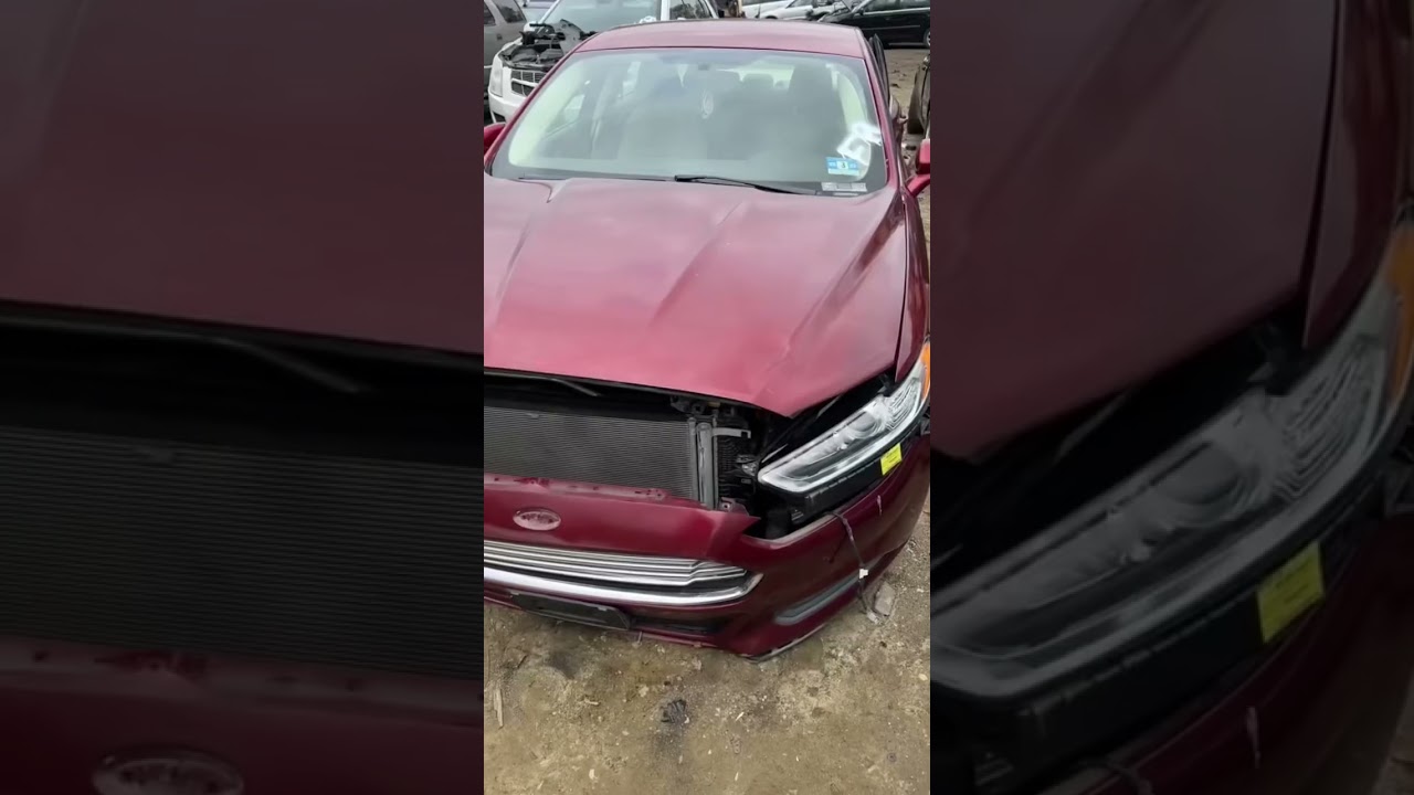 Getting Parts From A Wrecked Junkyard Fusion