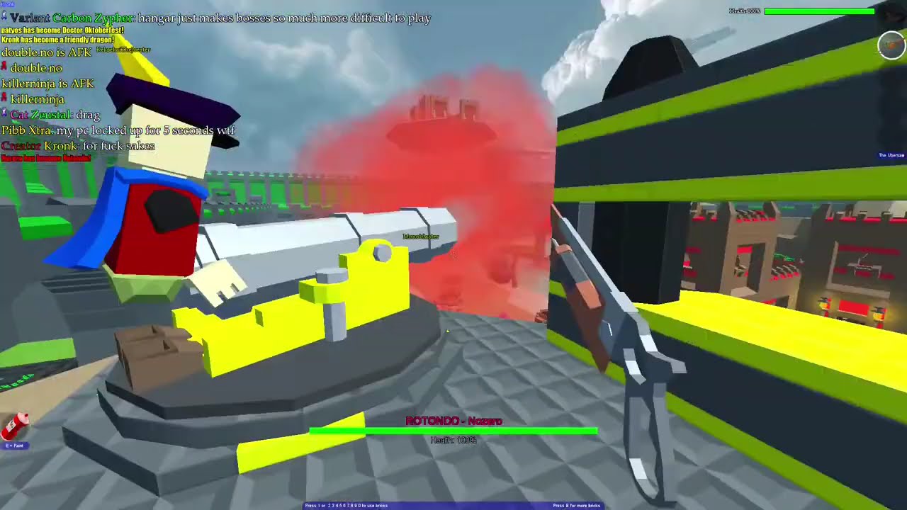 Playing Blockland Boss Battles!!! Even more Bosses 11th Anniversary