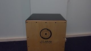 J. Leiva Percussion Zoco Cajon - YouTube