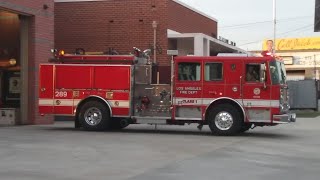LAFD Light Force 89 Responding