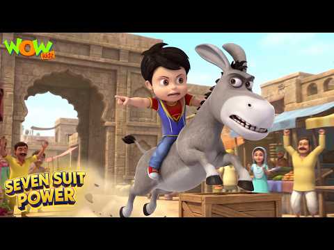Vir The Robot Boy: Robo Vir ka Attacking Power | Seven Suit Powers | Wow Kidz — thumbnail