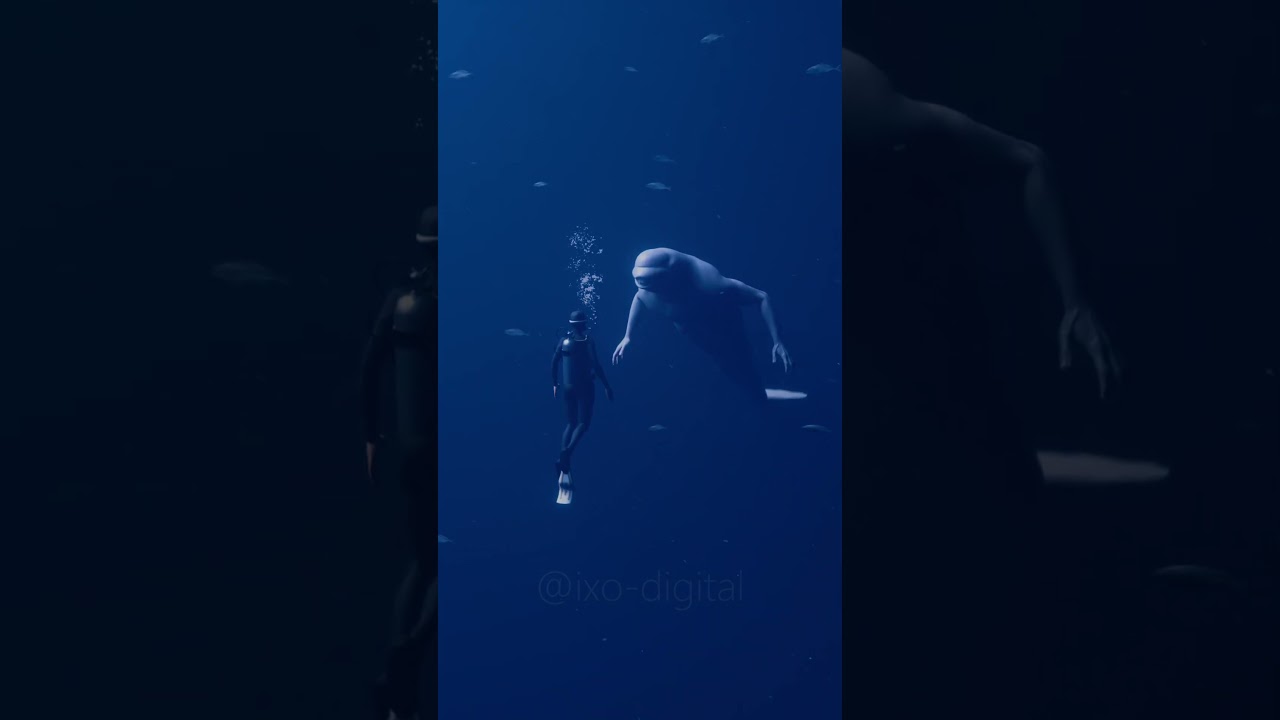 Дайвинг с нингеном💀 