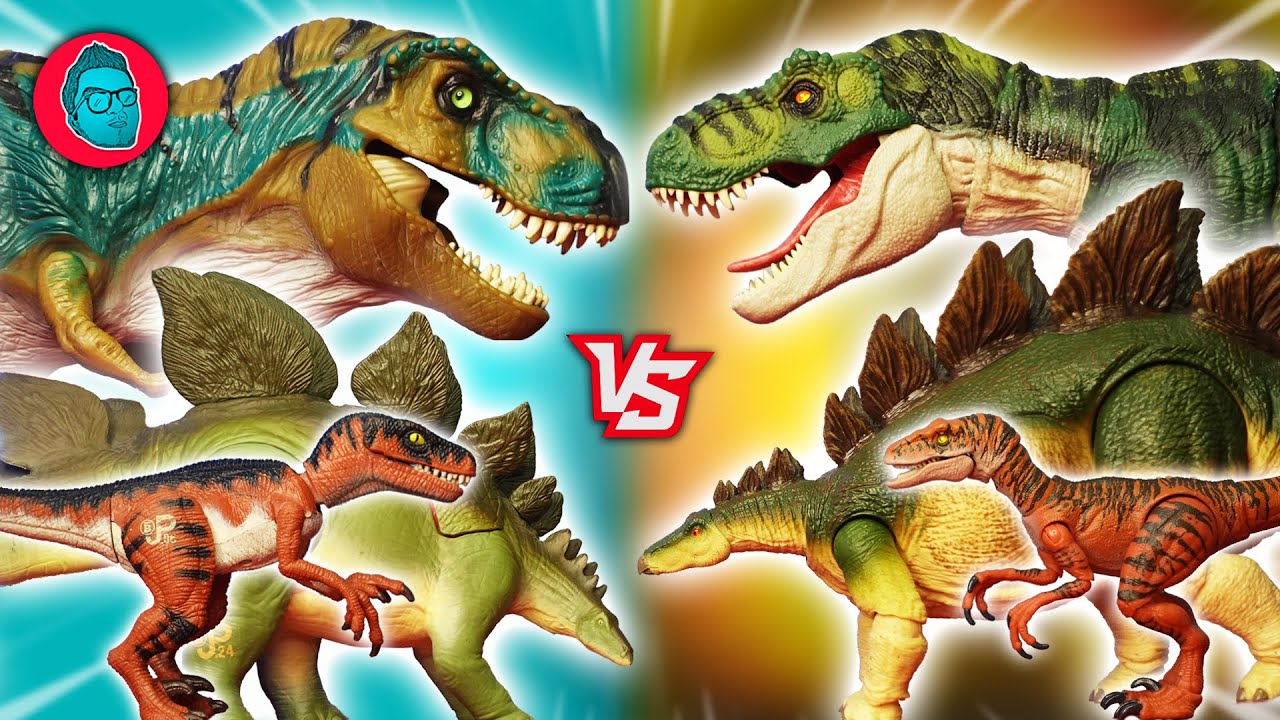🟡 KENNER vs HAMMOND Collection 🦖 ¿Qué FIGURAS de JURASSIC PARK son MEJORES?