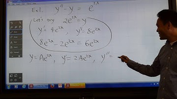 Introduction to the method of undetermined coefficients