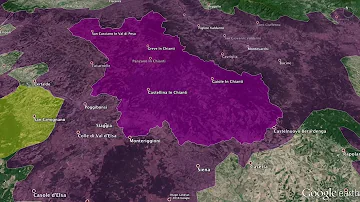What is considered the Tuscany region?