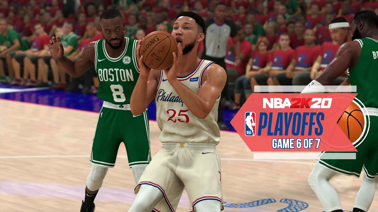 NBA 2020 Virtual Playoffs - Celtics vs 76ers Round 1 Game 6 - Boston vs