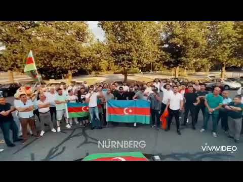 Almanyanin Nürnberg seherinde yashiyan Azerbaycanlilar