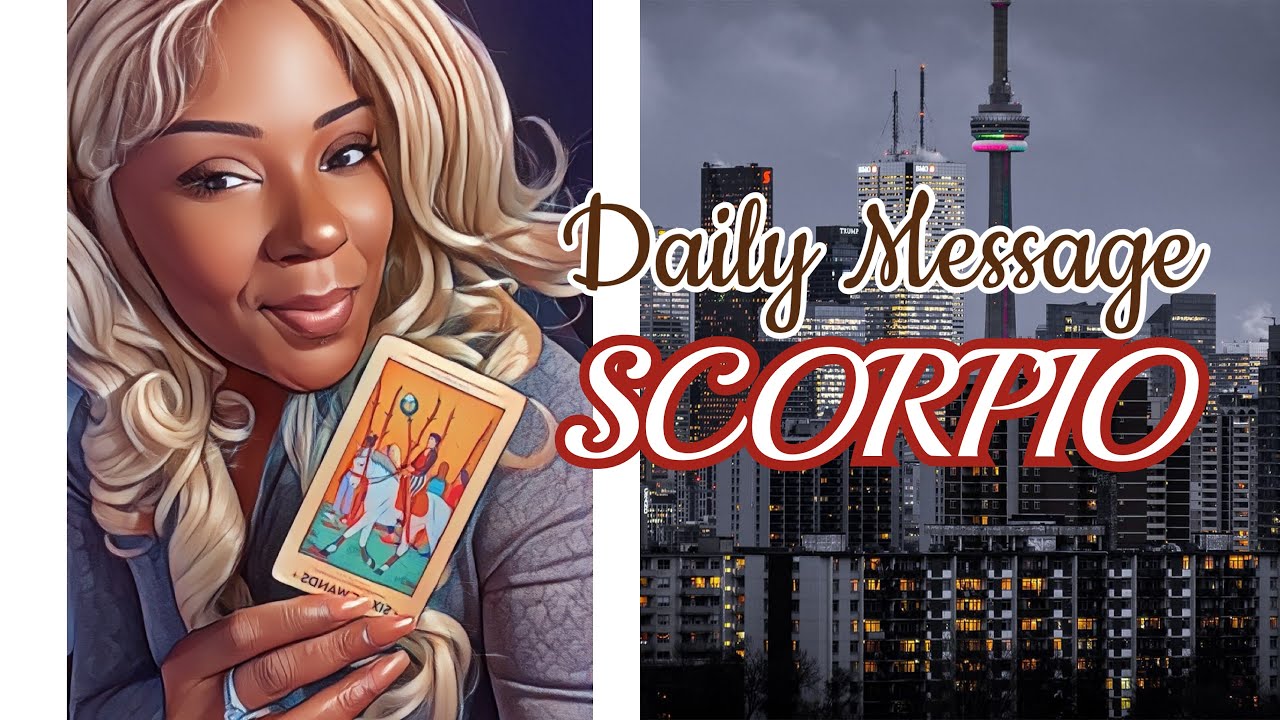 SCORPIO DAILY READING - YouTube