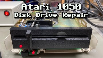 Atari 1050 Disk Drive Repair