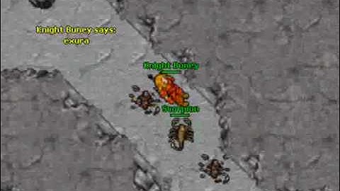 Tibia Bot Luring Part 1