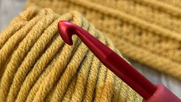 ONCE YOU TRY THIS STITCH, YOU’LL WANT TO CROCHET IT OVER AND OVER / CROCHET PATTERN / MININ ART