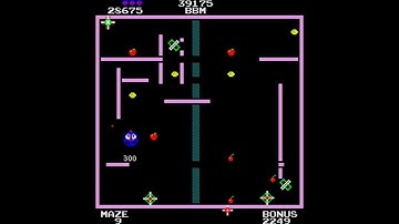 Arcade Longplay - Maze Invaders (1981) Atari