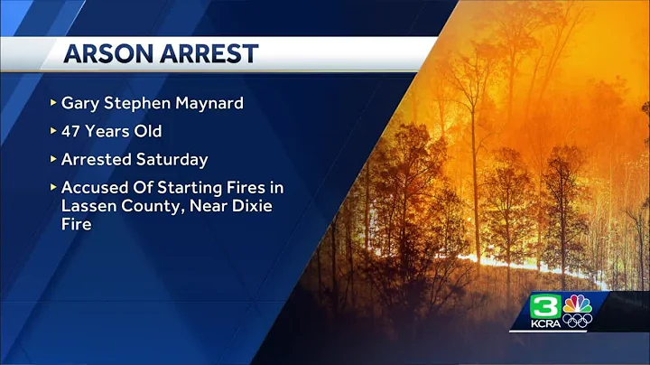 NorCal college lecturer accused of setting fire near Dixie Fire, court documents say