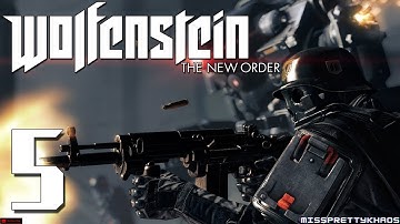 Wolfenstein The New Order Gameplay Walkthrough Part 5 - Chainsaw Torture |PS5 GAMEPLAY