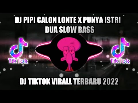 DJ PIPI CALON LONTE X PUNYA ISTRI DUA SLOW BASS 🎶 DJ TIKTOK VIRALL TERBARU 2022