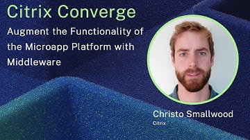Augment the Functionality of the Microapp Platform with Middleware