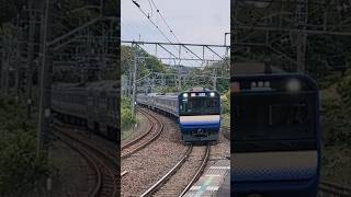 E235系快速上総一ノ宮行が、大網駅2番線に入線！