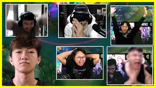 [Compilation] MPL ID Pro's and Streamers reacting to IRRAD Unreal Lancelot