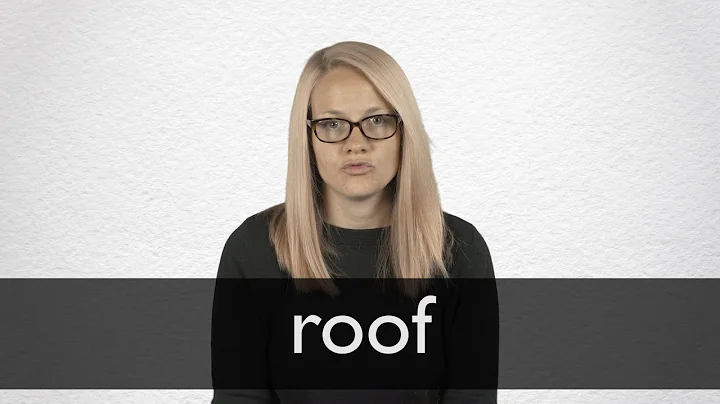 How to pronounce ROOF in British English
