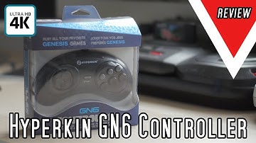 Hyperkin GN6 Sega Megadrive & Genesis Controller Review in 4K