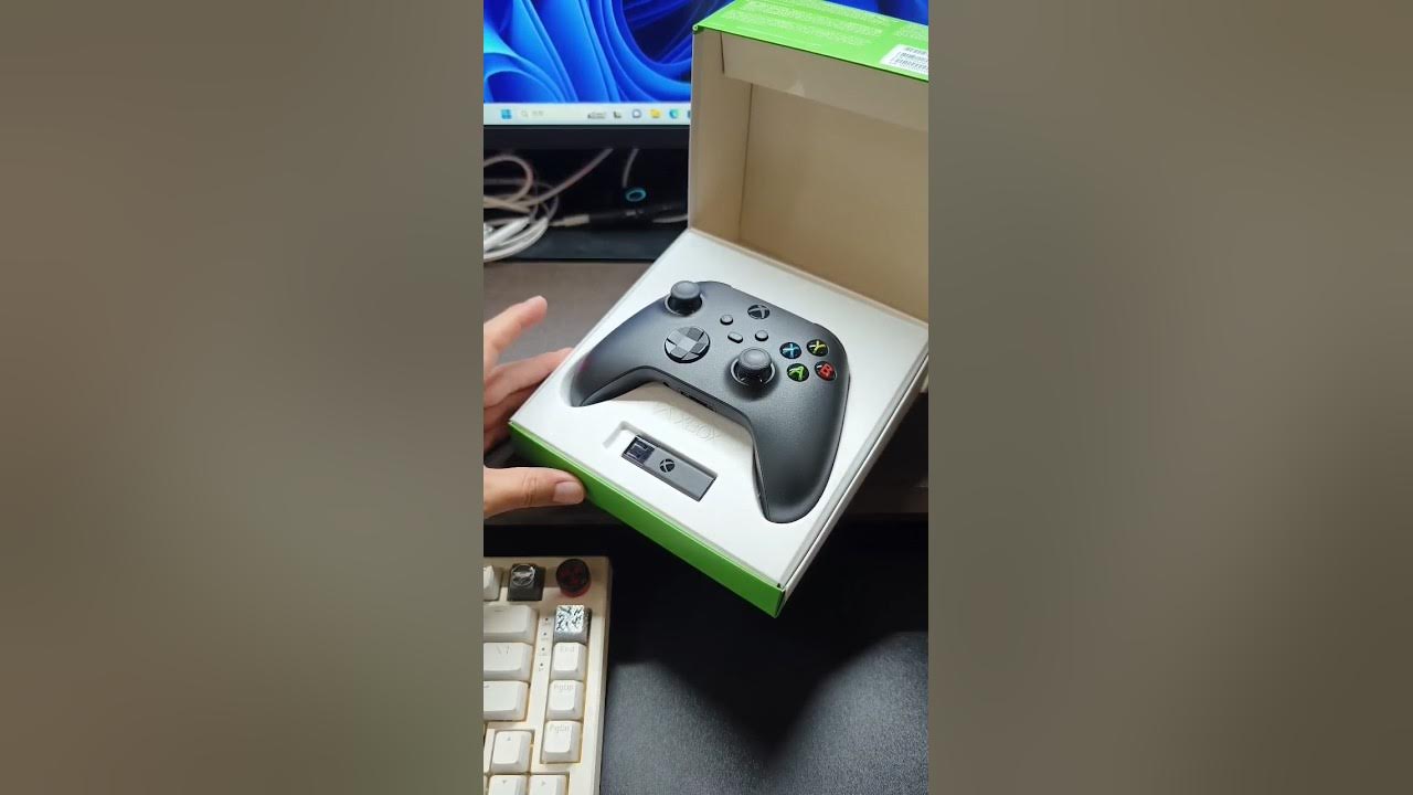 (unboxing)Xbox controller + wireless adapter for windows YouTube