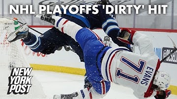 Canadiens’ Jake Evans stretchered off ice after ‘disgusting’ NHL playoffs hit | New York Post