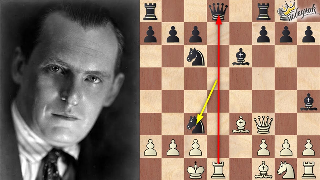 ALJEHINOVA "magična žrtva dame" u 11. potezu i rušenje CENTRALNOG OTVARANJA !