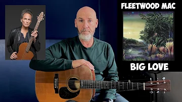 Fleetwood Mac - Big Love - Acoustic Guitar Lesson 2023