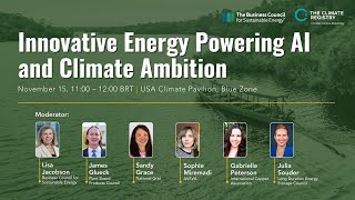 COP30 | Innovative Energy Powering AI and Climate Ambition