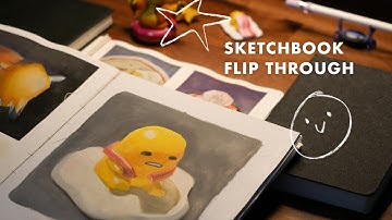 Sketchbook Walkthrough | A DIY Custom Mixed Media Art Book
