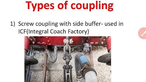 Types of coupling, CBC, Screw coupler, Schaku coupler