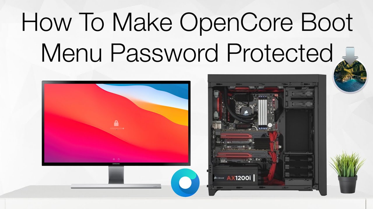 How To Make OpenCore Boot Menu Password Protected Hackintosh YouTube