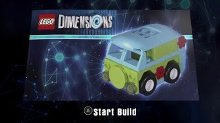 LEGO Dimensions 71206 Scooby-Doo Mystery Machine Build Instructions screenshot 5