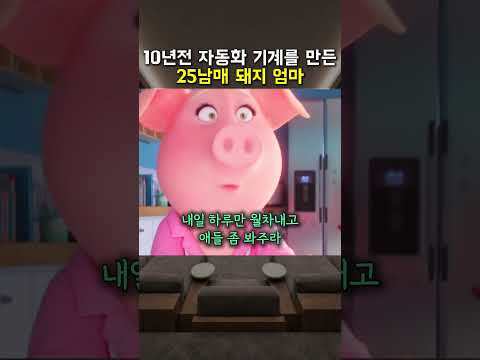 10년전 자동화 기계를 만든 25남매 돼지 엄마 thumbnail
