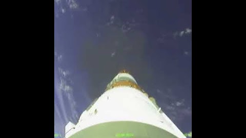 The footage is from the Soyuz launch of the Sentinel-1A satellite in 2014 🚀🛰️