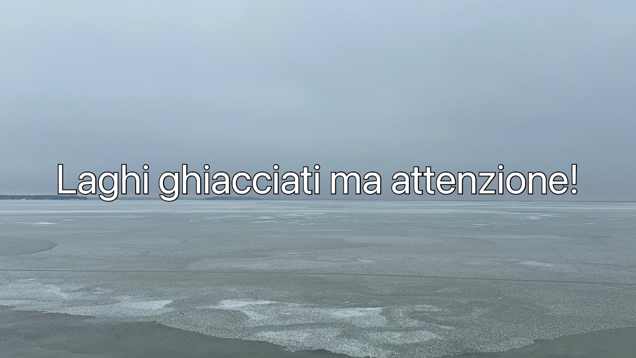 Insidie del ghiaccio.