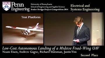 Senior Design 2014: Low-Cost Autonomous Landing of a Midsize Fixed-Wing UAV