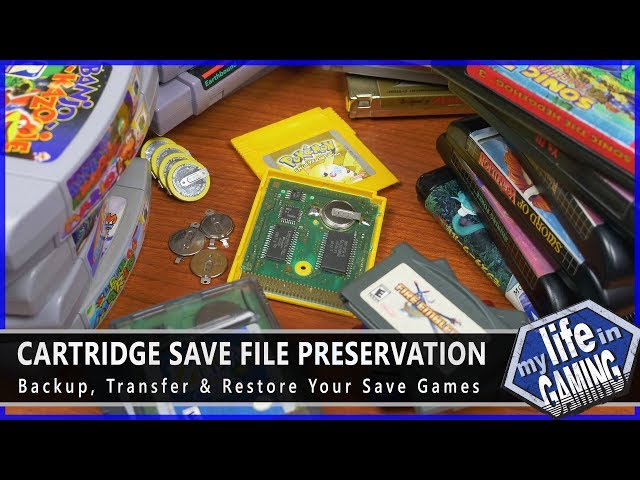 Cartridge Save File Preservation - Backup, Transfer & Restore Your Save Games / MY LIFE IN GAMING class=