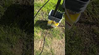Testing Sump Pump after cleaning it !!!!