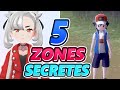 5 zones secrtes dans pokemon pe et bouclier