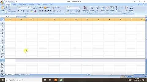 LESSON 3 LOG ON TO MS EXCEL 2007   STD7