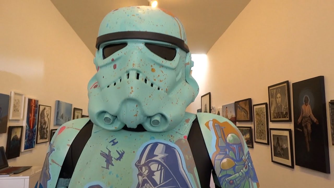 Star Wars "The Art Awakens" official art show at Gallery 1988 in Los Angeles