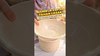 Mangkuk Kertas Tebal Tahan Air Untuk Jamuan #shopeeytdeals #bolreview