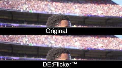 Stadium lighting and high-speed video  - DE:Flicker