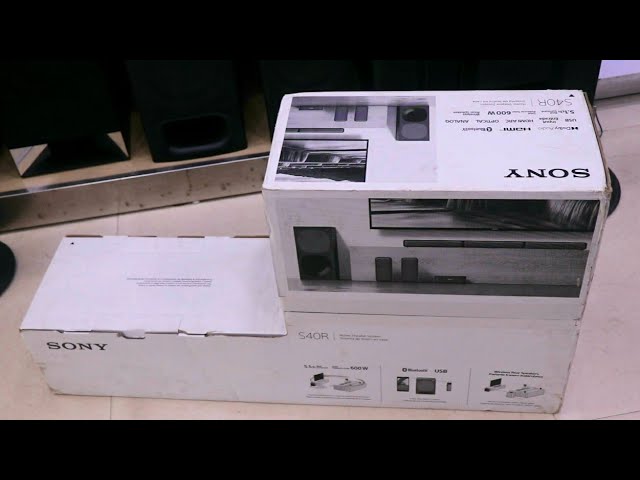 Видео обзоры Sony ht-s40r Черный на 