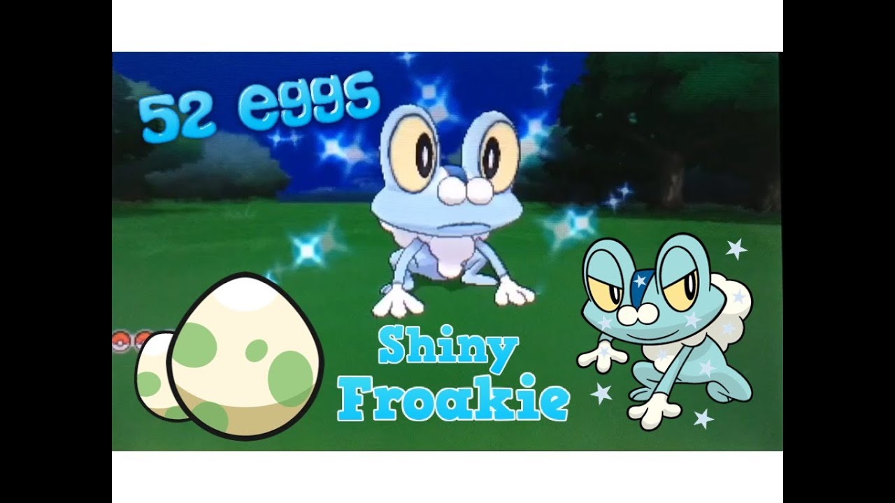 *✨SHINY*✨ Froakie After Only 52 Eggs! Kalos Starter Trio Complete! + Pokémon Amie
