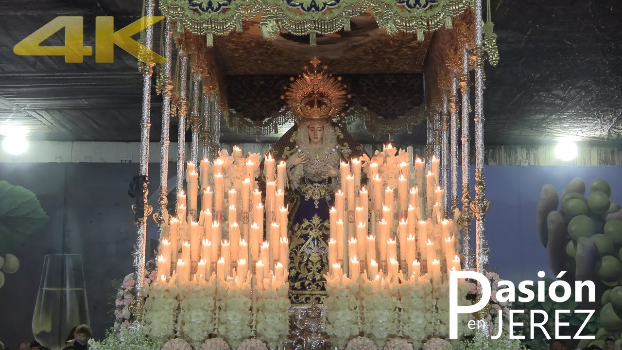 María Santísima de la Concepción Coronada a su paso por su Puente - Jerez 2025