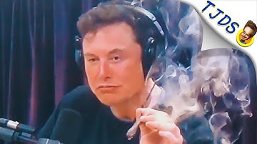 Elon Musk Smokes Weed On Video & Stock Drops!